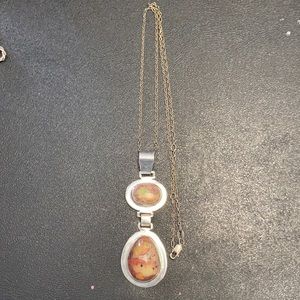 Fire Opal necklace